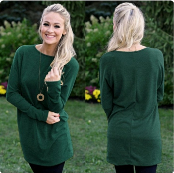 Long Sleeve Red Tunic - Picture 7 of 7